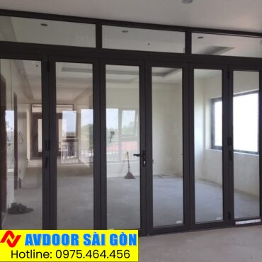 Cửa đi xếp trượt 6 c&aacute;nh